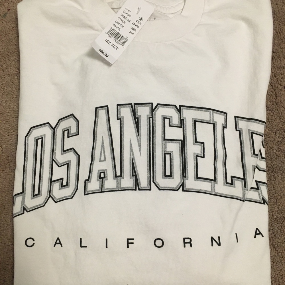 brandy melville los angeles long sleeve